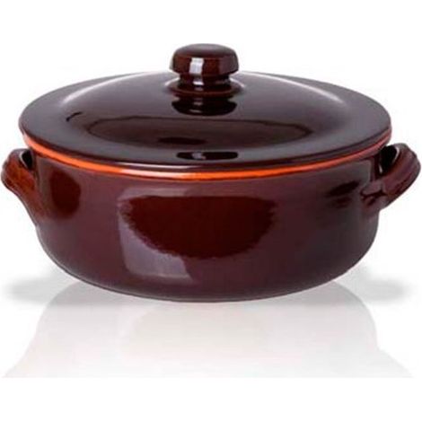 Tegame Alto a 2 Manici con Coperchio Diam. 24 cm