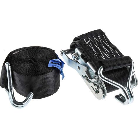 Sangle à cliquet RS PRO 5m x 45mm, Charge de rupture 1200kg ( Prix pour 1 ) (1/2)