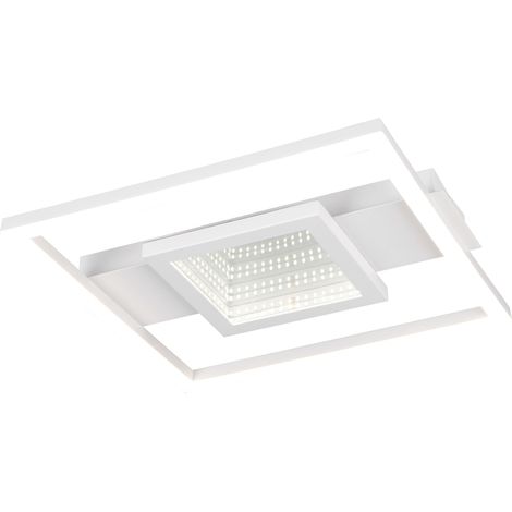 Trio LED-Deckenleuchte Wheeler 35 x 33 cm neutralweiß weiß matt (1/5)