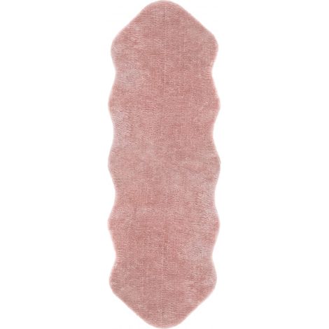 Andiamo Kunstfell Lambskin rosa, 55 x 160 cm Schaffell- & Kunstfell-Teppiche (1/2)