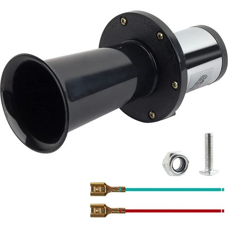 Klaxon de Voiture Classique 12V 125db Klaxon d'air Corne pour Voitures Moto Auto (1/5)