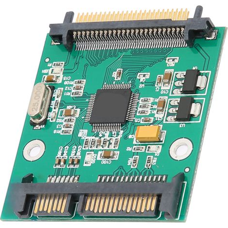 Tarjeta adaptadora IDE de 22 pines a SATA de 50 pines para discos duros SSD – lector/convertidor – accesorio informático (1/5)