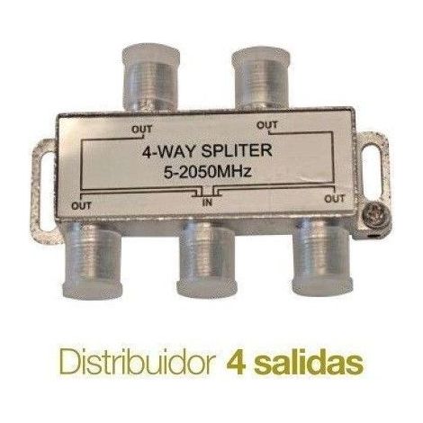 Distributore TV splitter 4 uscite