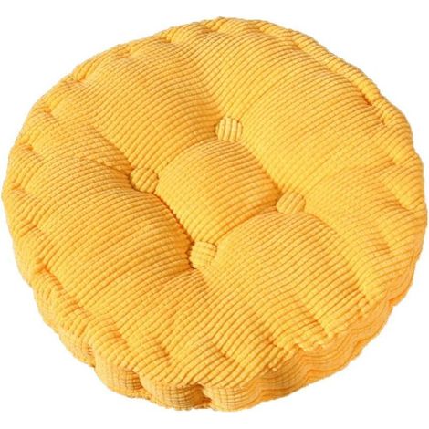 Coussin De Siege - 40 x 40 cm - Tissu Doux Et Confortable - Pour Voiture Bureau Cuisine Jardin Salle A Manger - Lot De 2