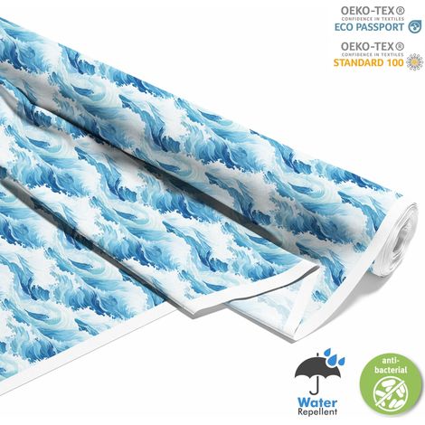 Outdoor dekostoffe oxford - Meereswelle - DX2765 (1/5)
