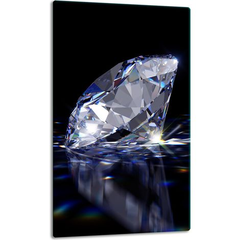 Tischplatte aus Glas, 30x52, Raute (1/5)