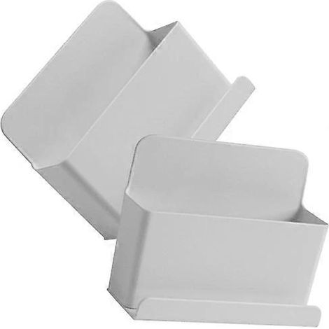 Filiyano-Boîte de rangement pour télécommandes, lot de 2, à fixer au mur pour étagères murales (1/5)