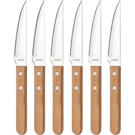 AMEFA - COFF MAGNET 6 CTX STEAK PIZZA BOIS