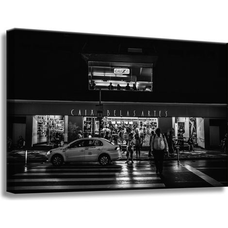 Leinwanddruck Architektur Taxistraße 60x40 cm
