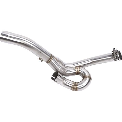 Verbindungsrohr für Motorradauspuffkatalysator, Ersatzteil für Aprilia Shiver 750 / 750 GT 2008-2017, Auspuffanlage ohne Katalysator, kompatibles Set. (1/5)