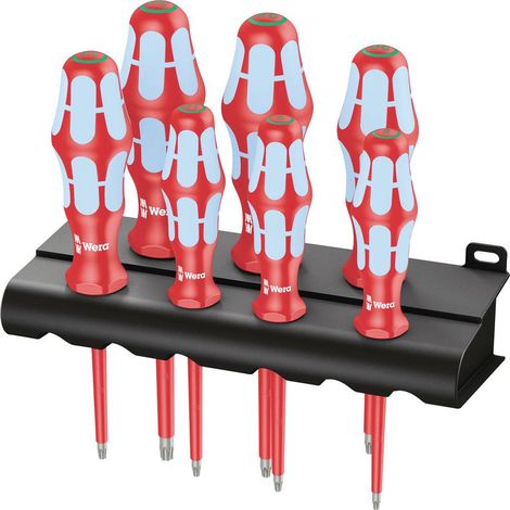 Wera 3167 i/7 Rack VDE Cacciavite Torx Dimensione (Cacciavite) T 8, T 9, T 10, T 15, T 20, T 25, T 30 DIN EN 60900 1 pz (1/5)