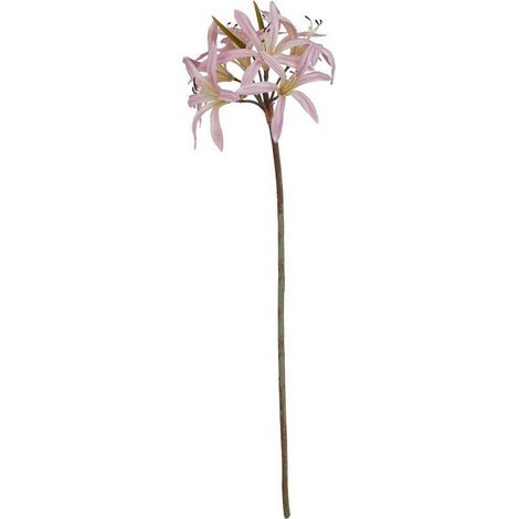 The Natural Garden Collection Lily (Single Stem Flower) - Plastic - Height 61 cm - Pink