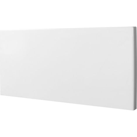 Panneau NIKA blanc 120x200cm – Installation panneau frontal – Matériaux ABS/PMMA – Esthétique moderne et épurée – Polysan (1/4)
