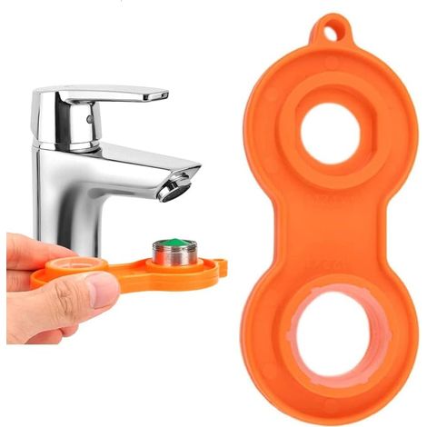 Clé d'aérateur de robinet   1 clé d'aérateurs pour robinets, clé d'aérateur universelle, outil de filtre de fixation de détartrant de robinet