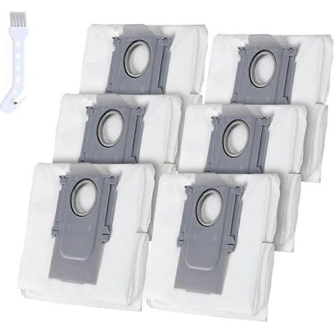 Accessoires pour robots aspirateurs Roborock S8+/ S8 Pro Ultra Q7+/ Q7 Max+/ Q8 Max+/ Q5+ Ultra : sac à poussière de rechange