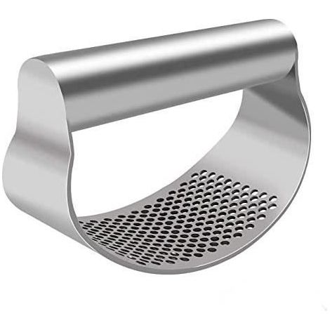 Presse-ail Manuel en Acier Inoxydable Professionnel Rocker Arc Crusher Hachoir Ail pour Broyer Découpe ail (1/4)
