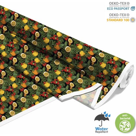 TISSUS DÉCORATIFS D'EXTÉRIEUR OXFORD - Motif Fruits DX6843 (1/5)
