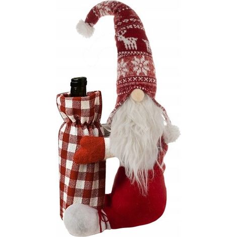 Elfo di Natale con borsa portabottiglie Ruhhy 22508 (1/5)
