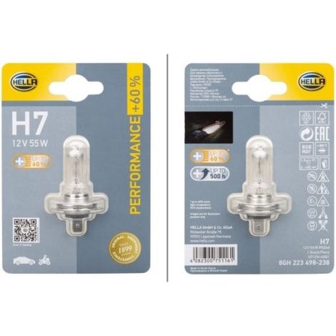 Halogen Glühlampe H7 12V 55W PX26d Performance (1/2)