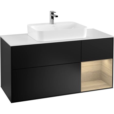 Villeroy & Boch F421PCPD meuble sous-vasque Finion F42 (1/2)
