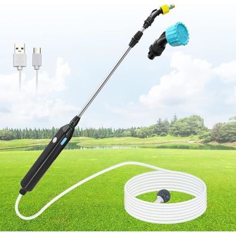 Pulvérisateur Électrique, Lance Telescopique Pulverisateur Electrique Toiture, Usb Rechargeable Pulvérisateur Jardin, Portab[u188] (1/4)