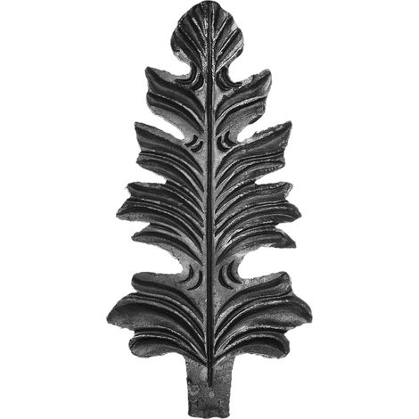 Décor feuille 250x125 - DECO FER FORGE