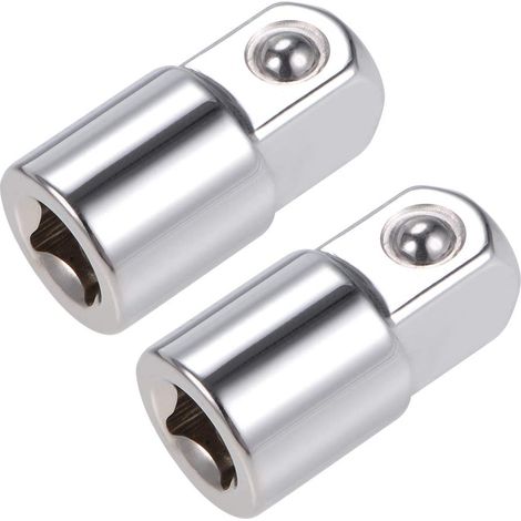 Adaptateur Douille Augmentateur Réducteur 1/4 Pouce 2Pcs (1/3)
