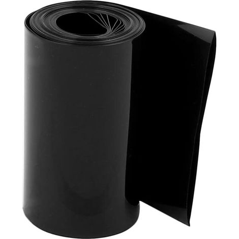 Gaine Thermorétractable Emballage Batterie PVC Noir (1/2)