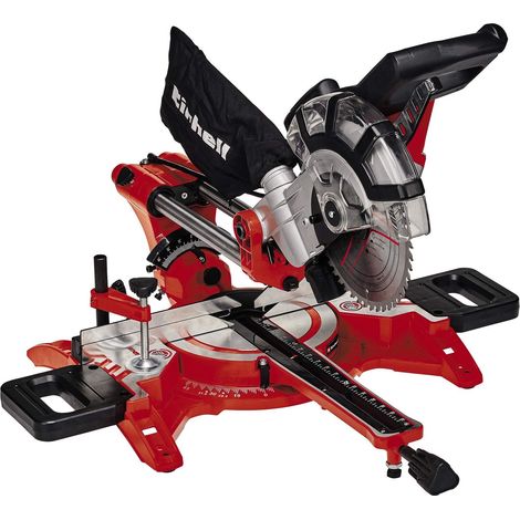 Einhell Sliding Mitre Saw Crosscut 210mm 1800W Drag TC-SM 2131/1 Dual Bevel 240v (1/5)