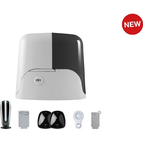 900KSUN5024EK KIT-E COULISSANT 500KG 24V AVEC 14A ET KUBE