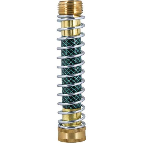 Wasserhahnadapter, einfach zu verwendender Universaladapter für Küche und Garten, Wasserhahnanschluss, 3/4-Zoll-Wasserschlauchverbindung verhindert Knicken mit 125 mm knickfreiem Schlauch-Wasserabsche