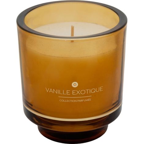 Bougie Parfumée en Verre "Ilae" 225g Vanille Exotique (1/2)