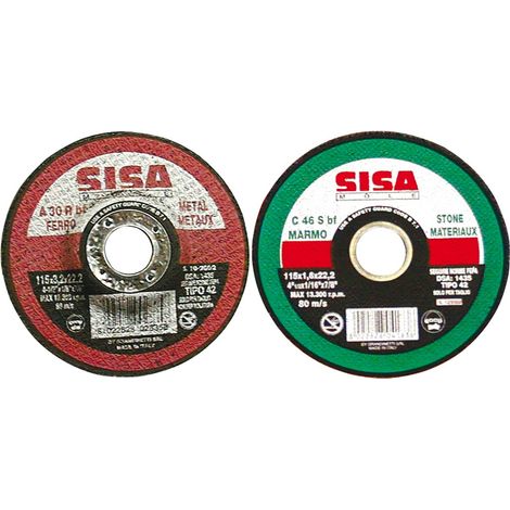 Sisa Mole DISCO ABRASIVO PIANO JOLLY per marmo Ø mm. 230x1,9x22 25.00 pz