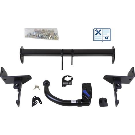 Attelage rotule démontable AUTO-HAK + faisceau Trail-Tec universel 7 broches - FIAT TIPO Break (1/2)