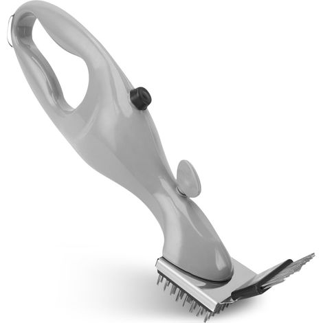 Brosse vapeur portable pour barbecue - Acier inoxydable - Nettoyage en profondeur - Nettoyeur de grilles pour barbecue et grillades en extérieur (1/4)