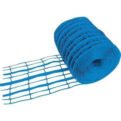 Grillage avertisseur EUREK2 bleu - Largeur : 30 cm - Longueur : 100 mètres - COURANT