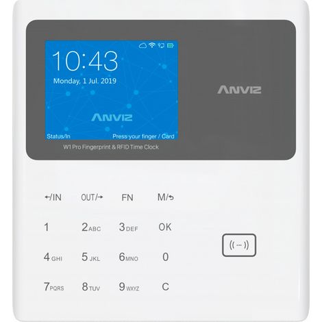 Terminal Presencia Anviz W1c-pro W1c-pro (1/5)
