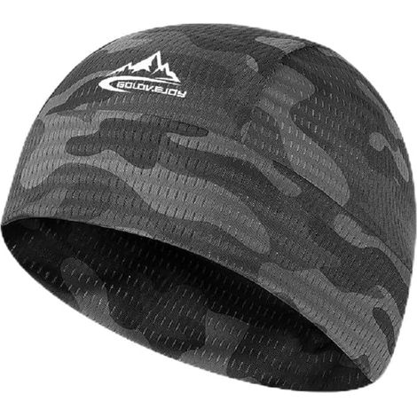 Gorro de ciclismo con ventilación optimizada para cascos: forro de malla ligero para ciclismo, running, yoga y cardio. (1/5)