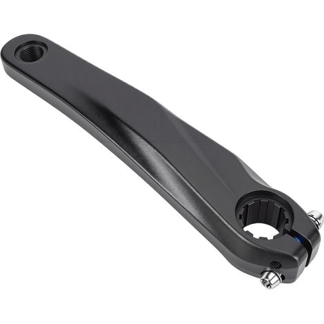 Manivelle gauche de vélo compatible avec pédalier Prowheel 170 mm, manivelle intégrée creuse, réparation 10 fentes (1/5)