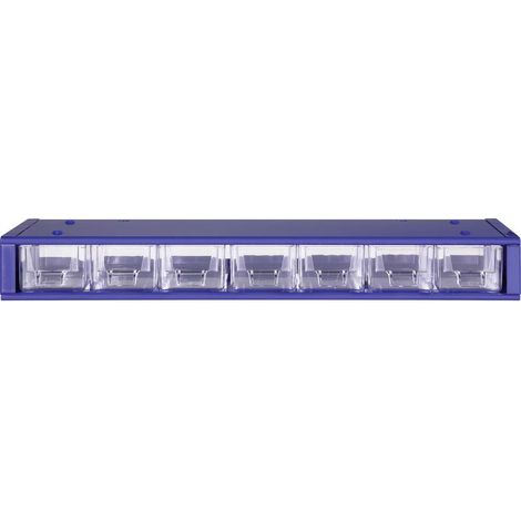 Cassettiera porta minuteria (L x L x A) 420 x 150 x 50 mm MARS Svratka Scomparti: 7 suddivisione fissa