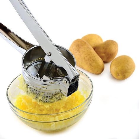 Obst- und Gemüsepresse/Zentrifuge/Zerkleinerer aus Edelstahl (1/5)