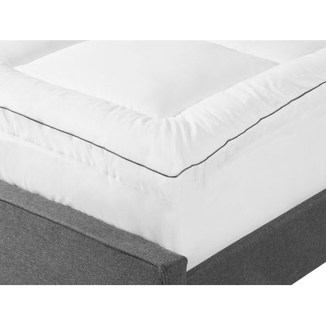 Materasso topper 160x200 in cotone Japara e microfibra Mulhacen (1/5)