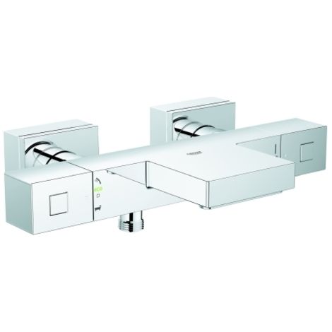 Grohe – Mitigeur thermostatique bain douche mural – Finition chromée – Dimensions 304x70mm – Sécurité à 38°C – 34497000