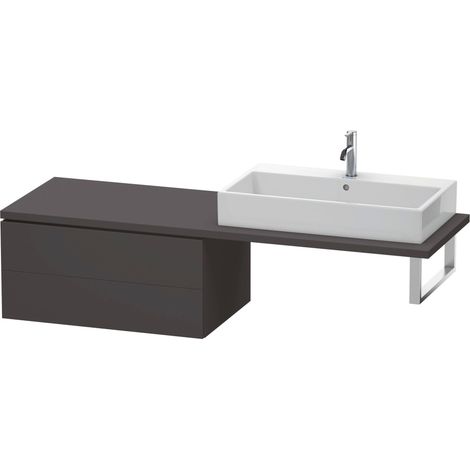 Duravit L-Cube Meuble bas pour console, 2 tiroirs, 820x400x547mm,