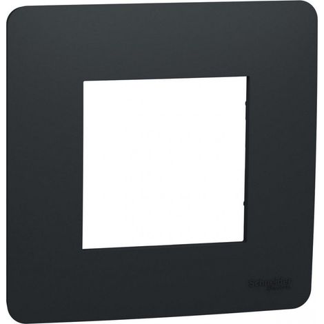 Cadre 1 élément anthracite Nouveau Unica Studio SCHNEIDER NU200254