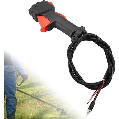 26mm brushcutter handle with 114cm cable and integrated trigger switch – Compatible with all models