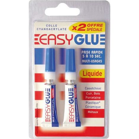 Easy Glue Packung mit 2 Tuben à 3 g - Easy Glue