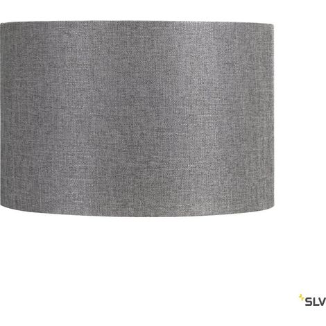 Abat-jour FENDA abat-jour intérieur rond diam.30 cm gris - SLV 1004774 (1/5)