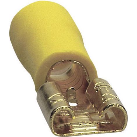 Sinuslive Spina faston HiFi per auto Kit da 10 6 mm² 6.3 mm placcato oro (1/3)