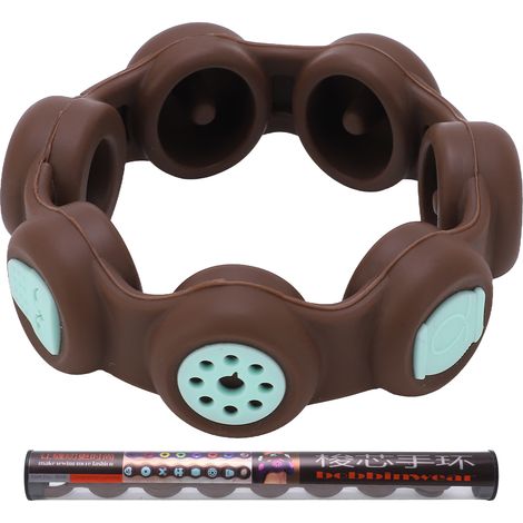 Bracelet De Rangement Pour Canettes - Silicone Durable - Pour Couture Et Travaux Manuels - Capacité 6 Canettes (1/5)